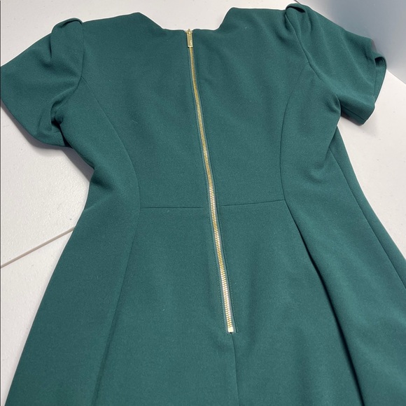 Green Calvin Klein Dress. Size 4 - Picture 5 of 6